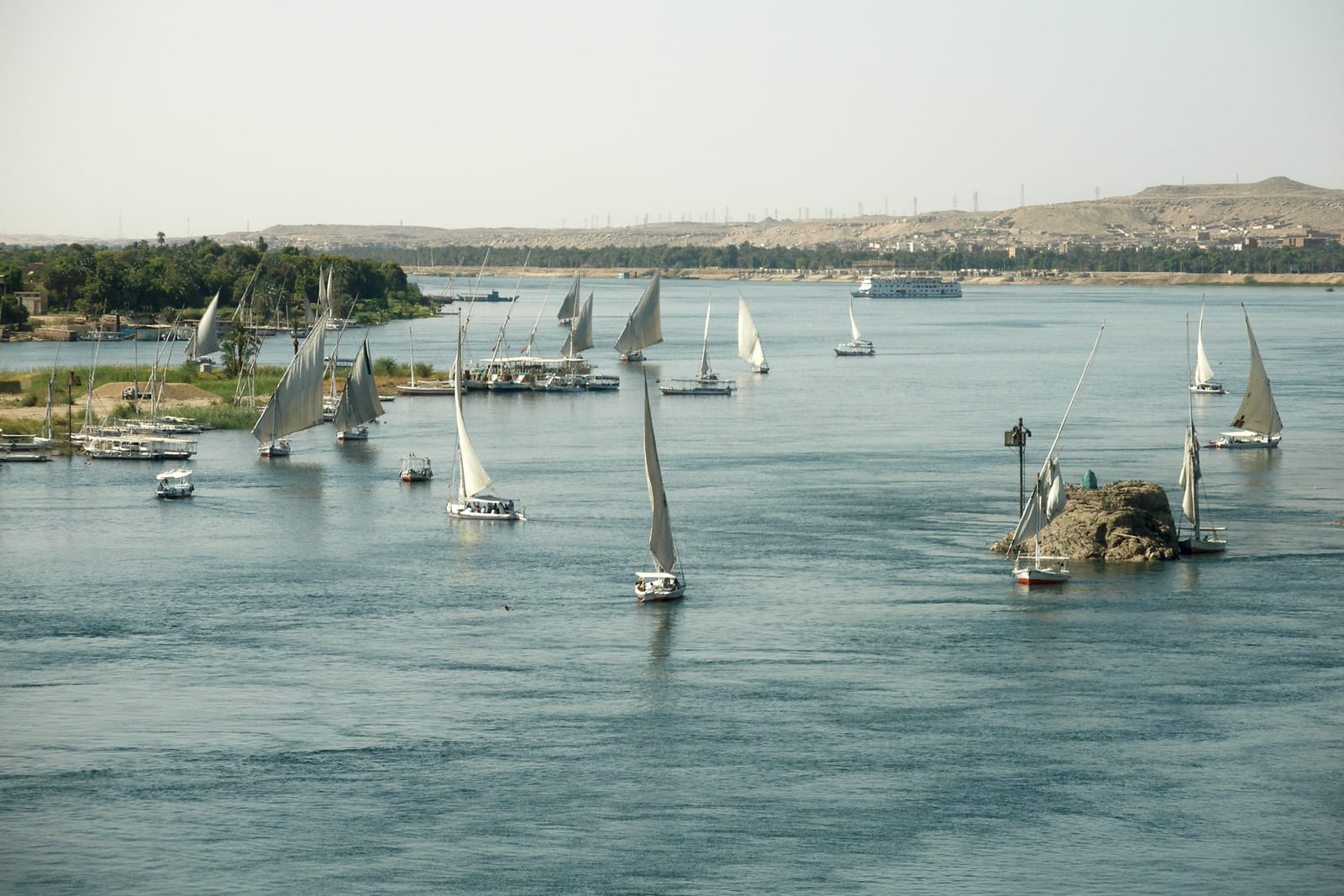 Feluccas on the Nile